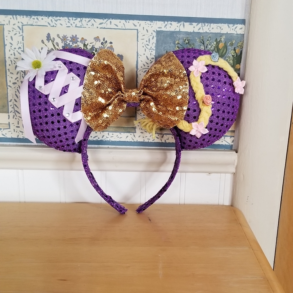 Disney inspired Tangled mickey ears